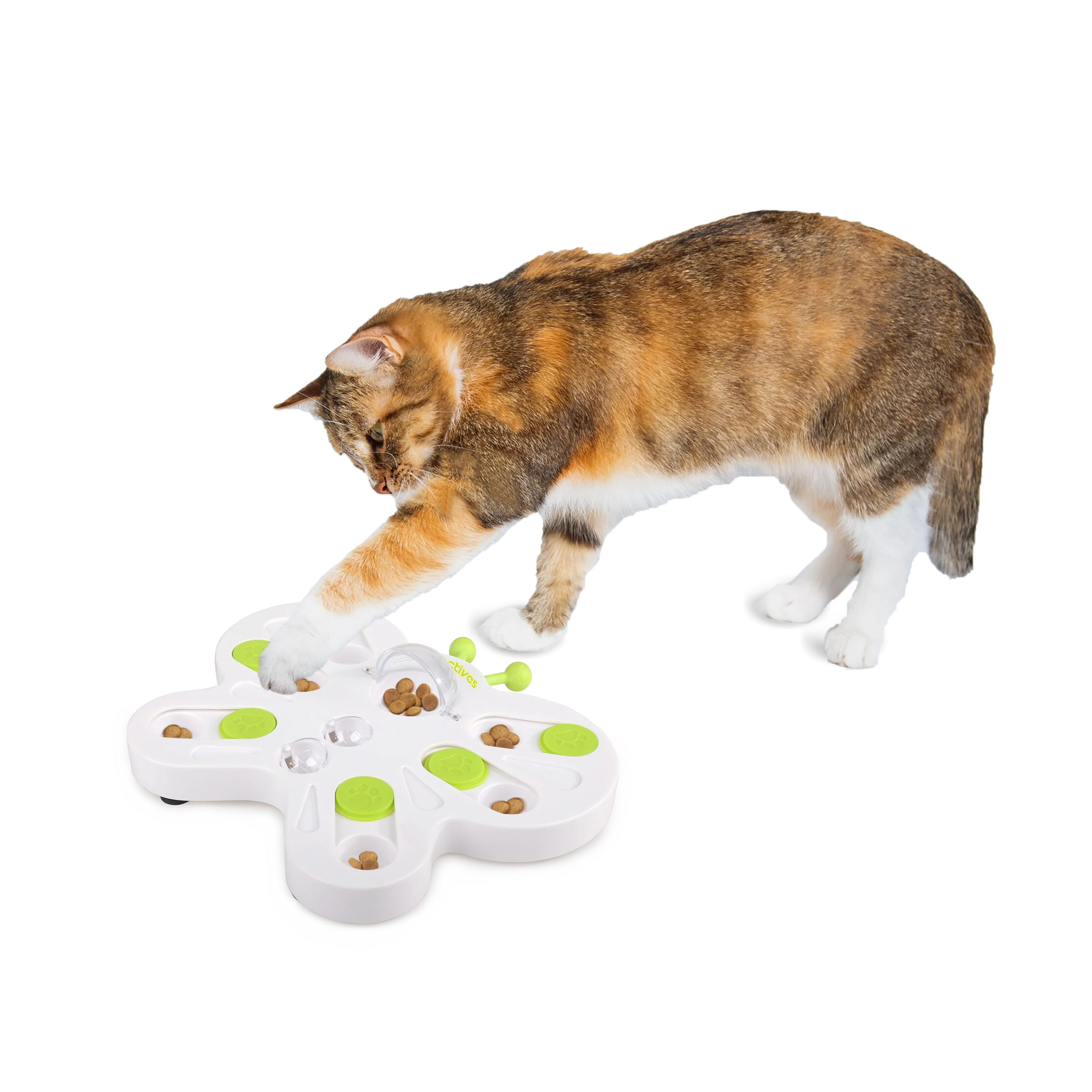 All For Paws Cat Treat Puzzle Butterfly - Image 3