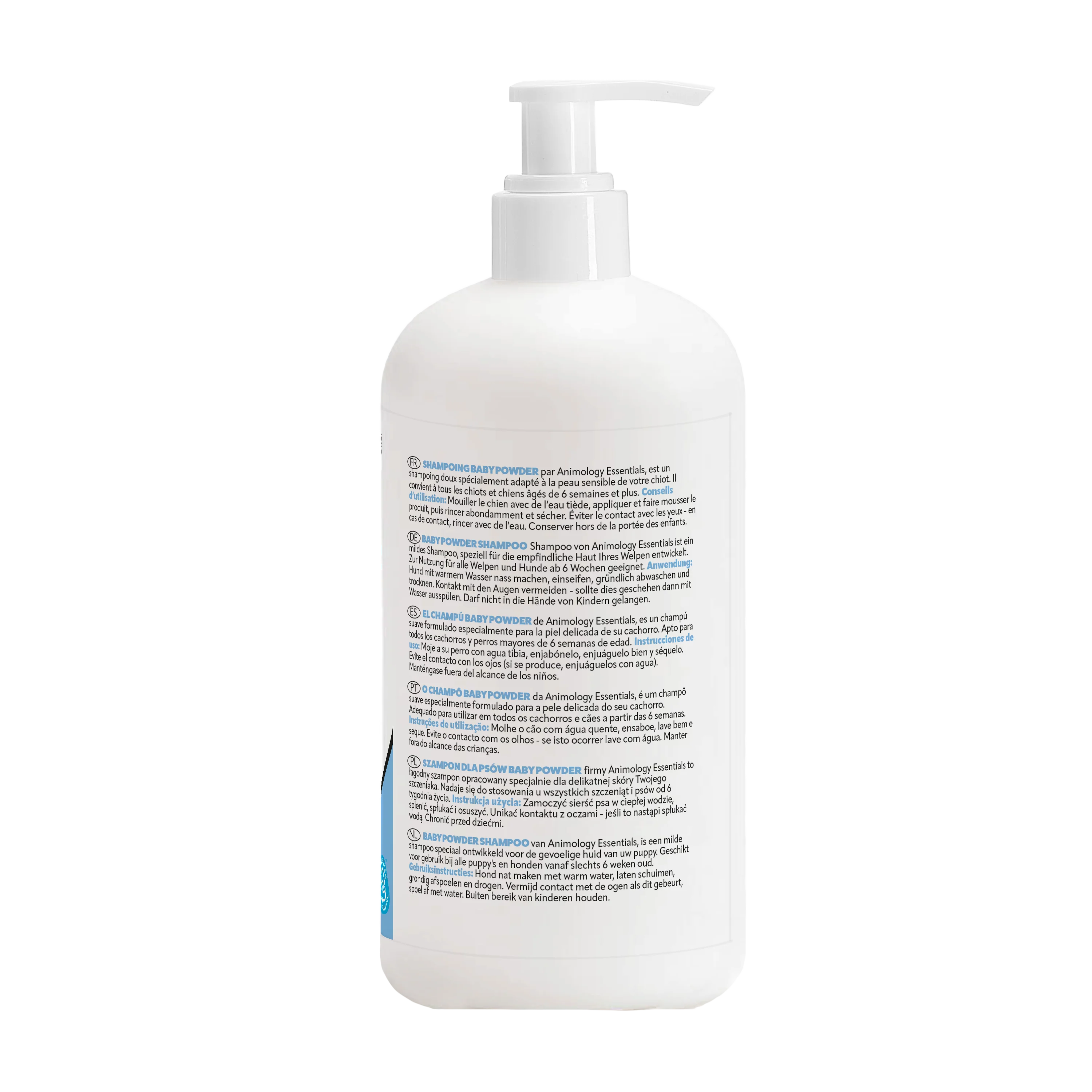 Animology Essentials Baby Powder Puppy Shampoo (250ml/500ml) - Image 5