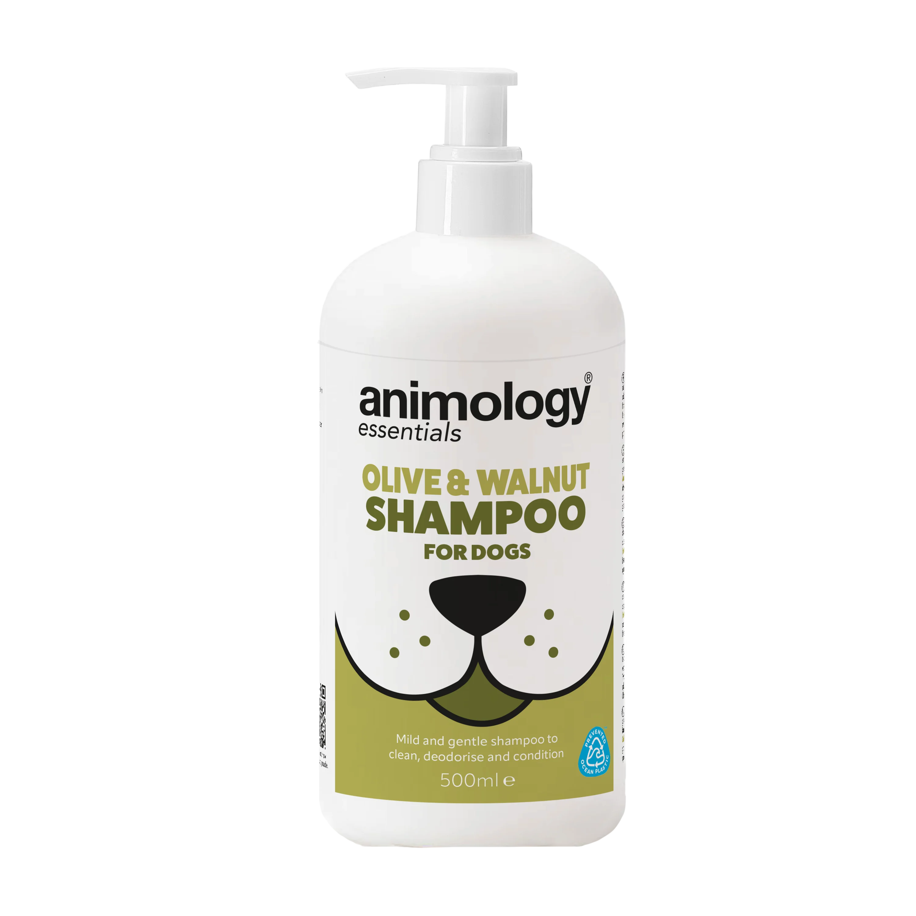 Animology Essentials Olive & Walnut Shampoo (250ml/500ml) - Image 3