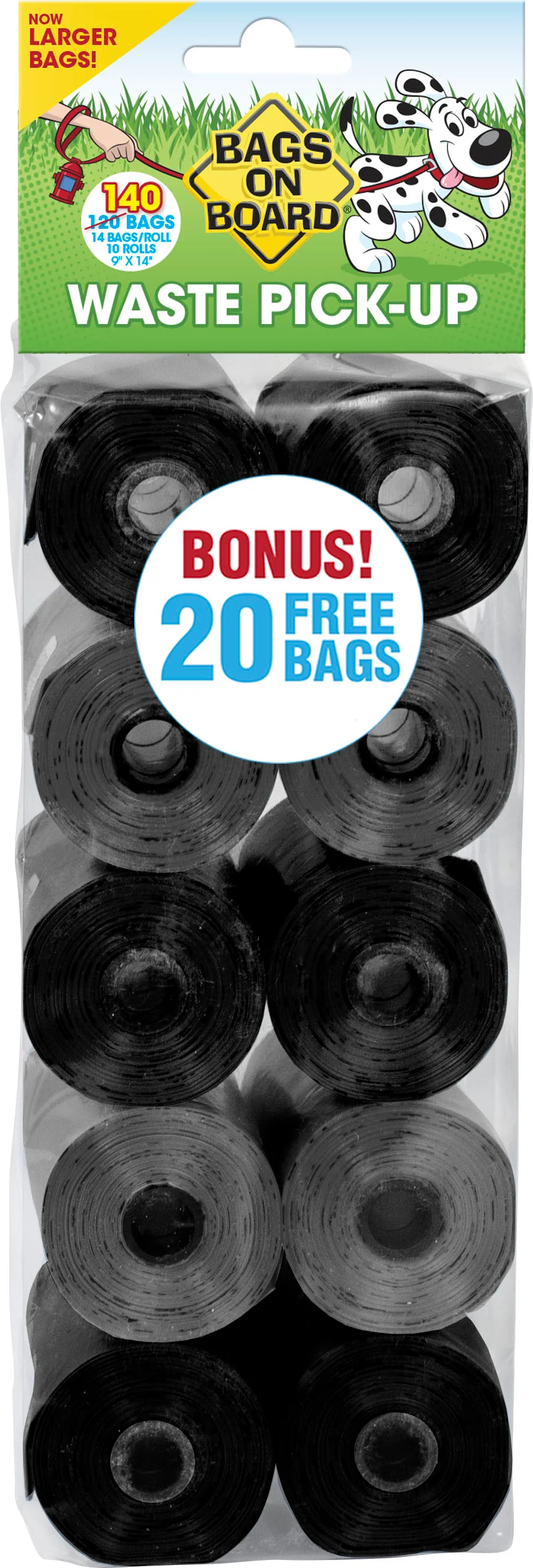 Bags On Board Neutral Poobag Refill Rolls 140Pk - Image 2