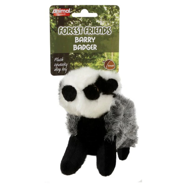 Barry Badger Plush Dog Toy - Image 2