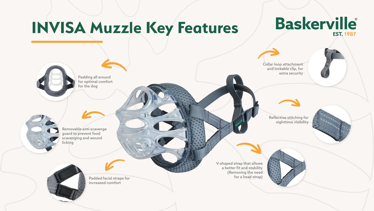 Baskerville INVISA Muzzle (6 sizes) - Image 7
