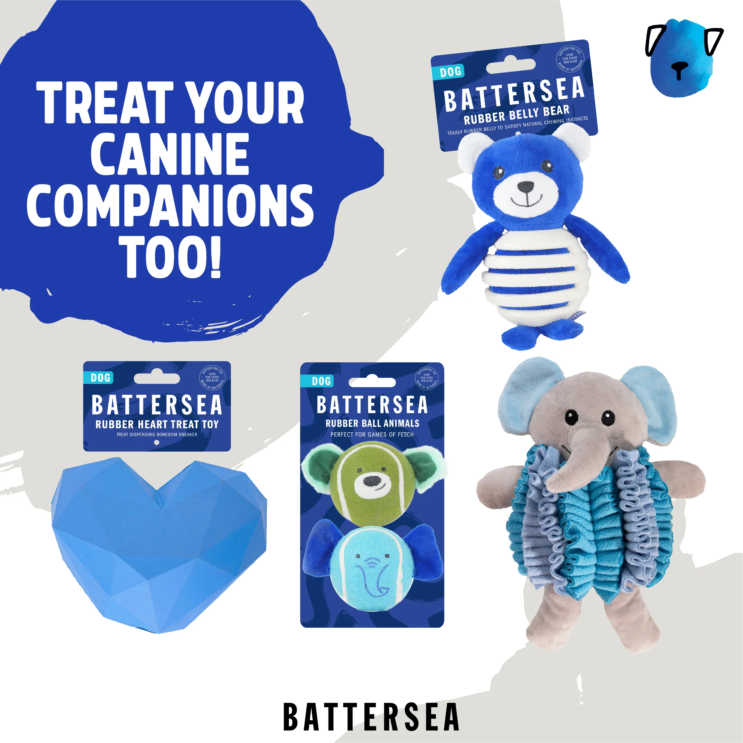 Battersea Daily Catch Cat Toy 3pc - Image 10