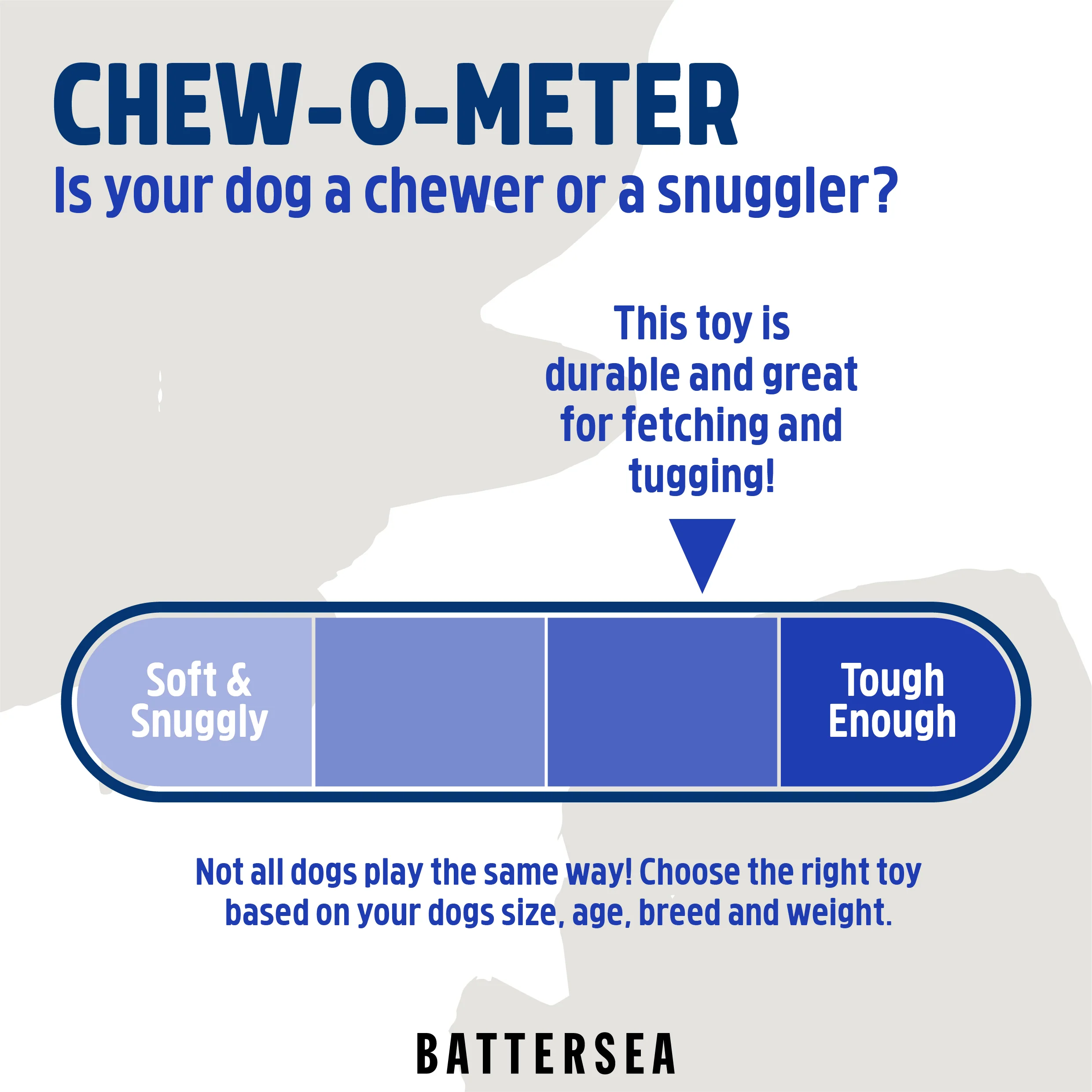 Battersea Flower Tug Dog Toy - Image 4