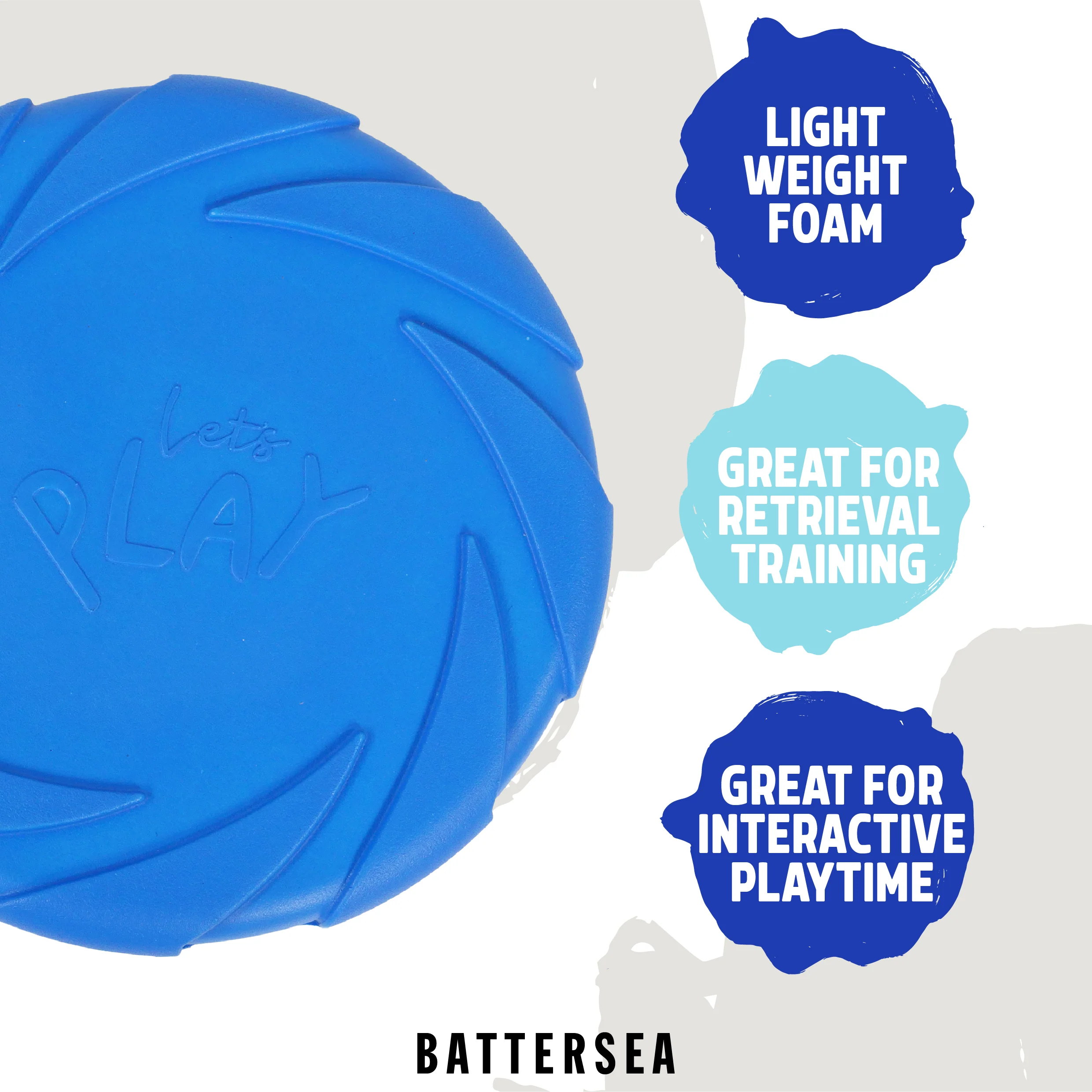 Battersea Foam Frisbee Dog Toy - Image 2
