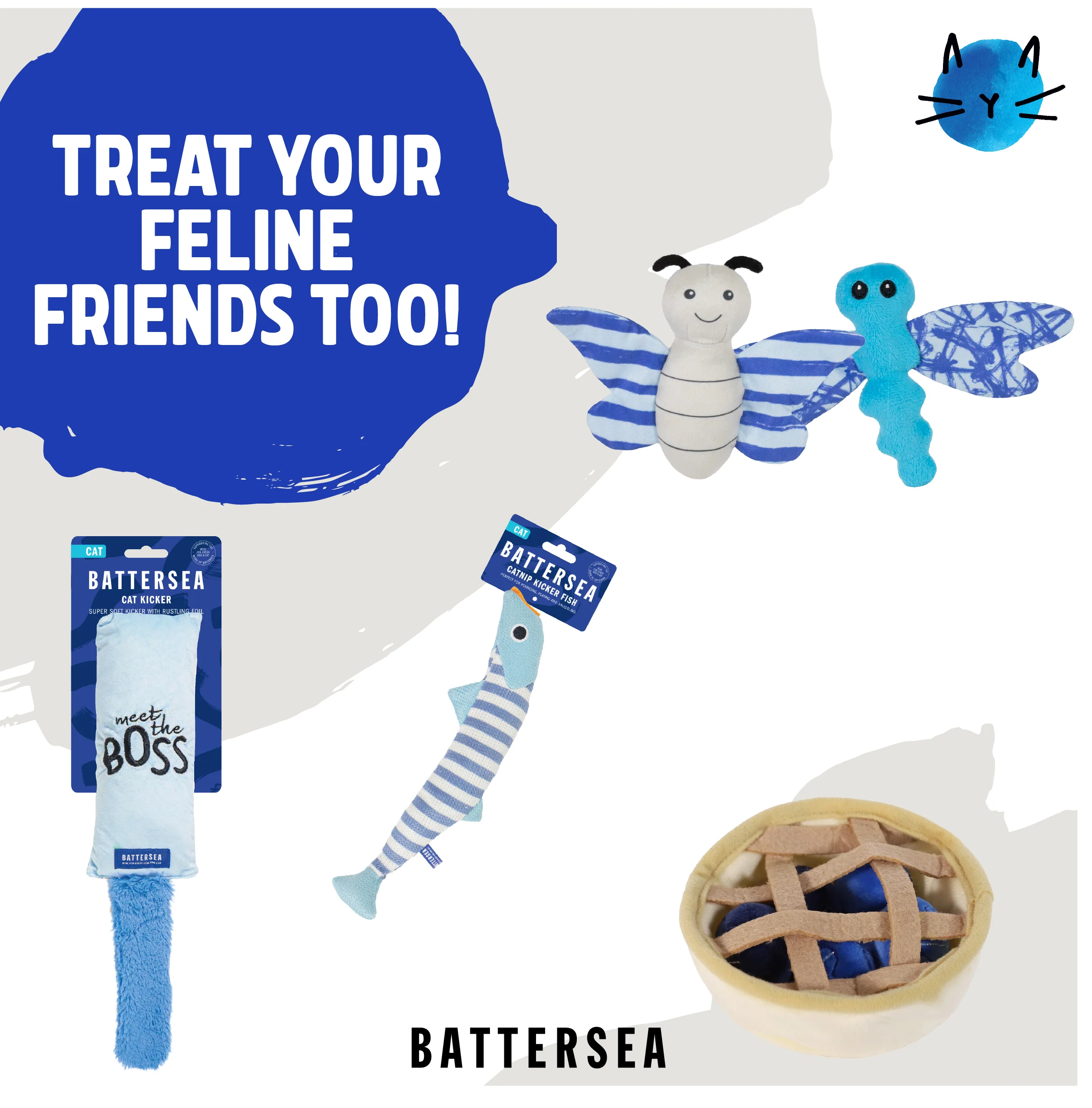 Battersea Rubber Ball Animals Dog Toy 2pc - Image 11