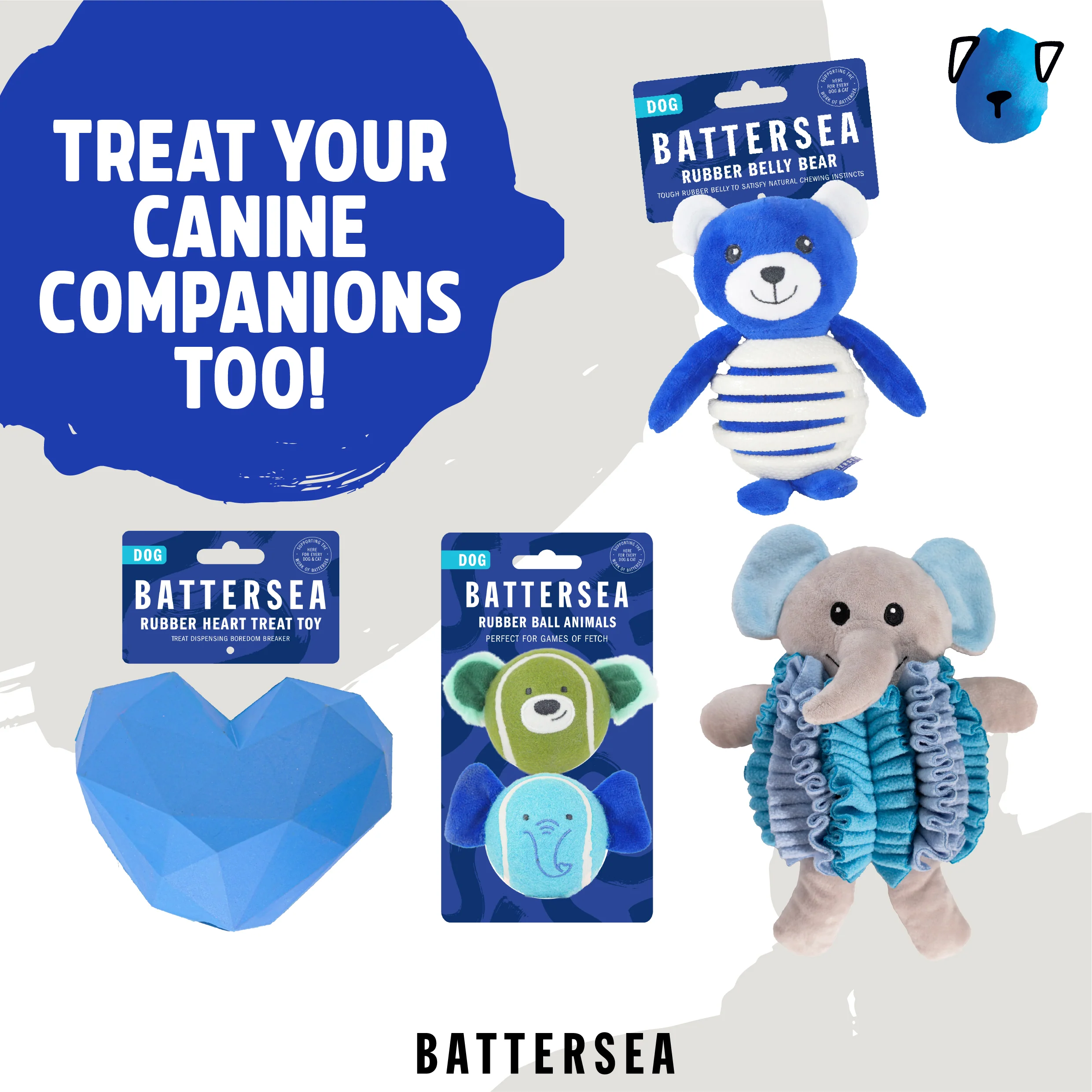 Battersea Tune Chaser Mice Cat Toy 3pc - Image 15