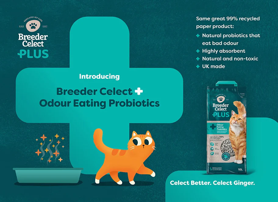 Breeder Celect Recycled Paper PLUS Probiotic 25L - Image 3