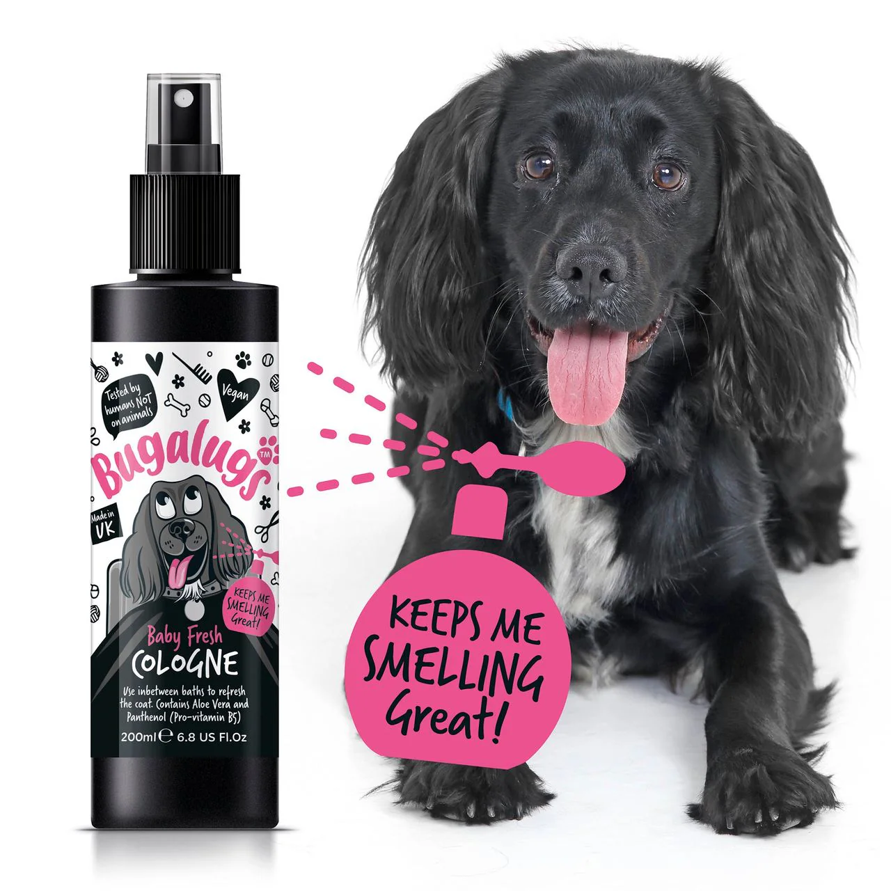 Bugalugs Baby Fresh Dog Cologne - Image 3