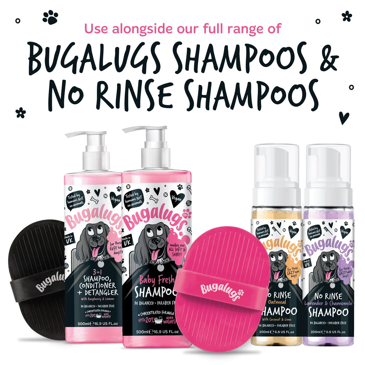 Bugalugs Bath Brush Black - Image 13