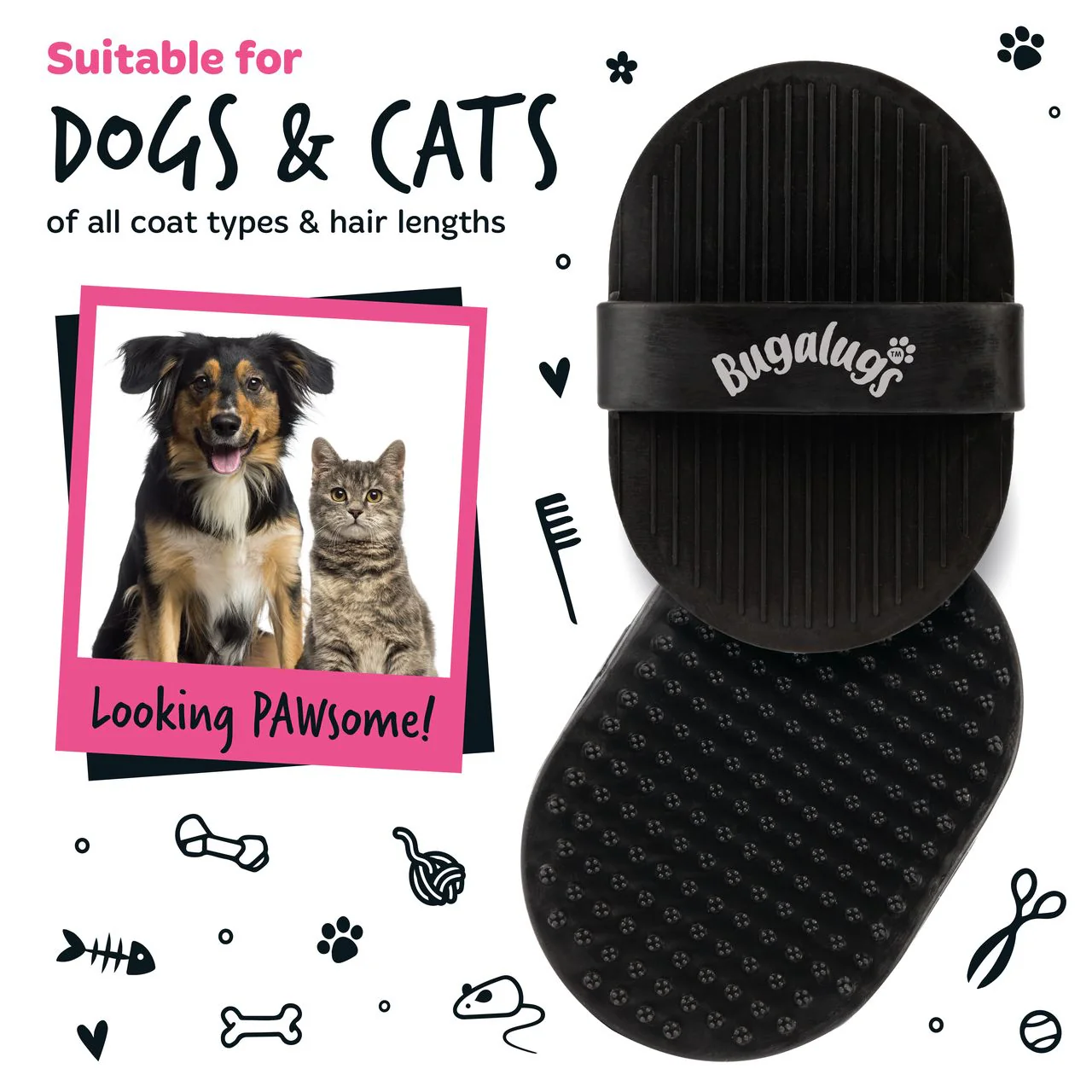 Bugalugs Bath Brush Black - Image 3