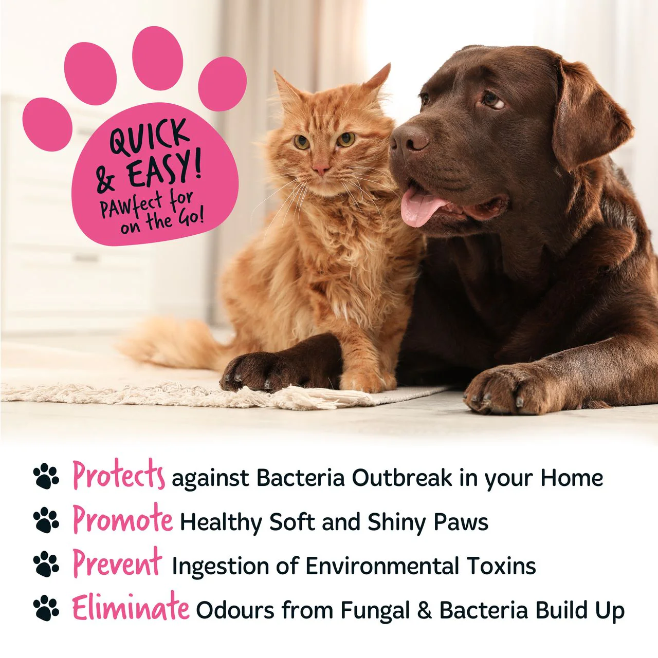 Bugalugs No Rinse Paw Cleaner Baby Fresh - Image 11