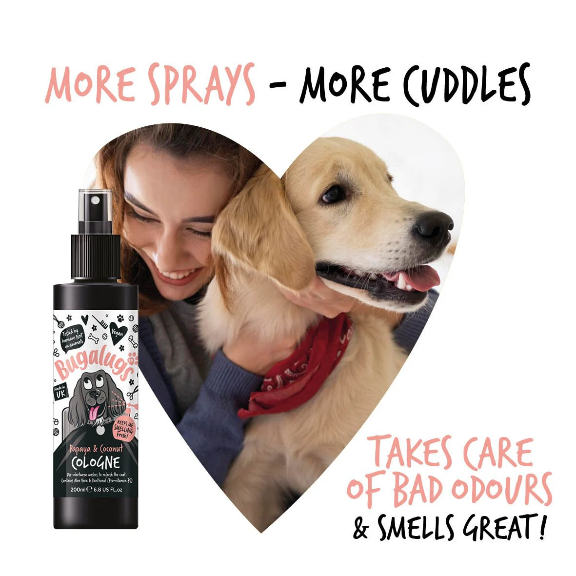 Bugalugs Papaya & Coconut Dog Cologne - Image 6