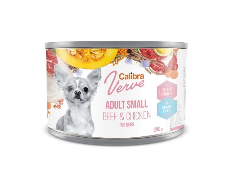 Calibra Dog Verve GF Adult Small Beef & Chicken