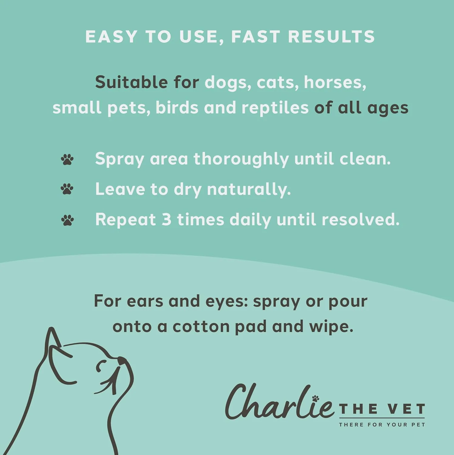 Charlie The Vet Antiseptic Wound & Skin Care Spray - Image 5