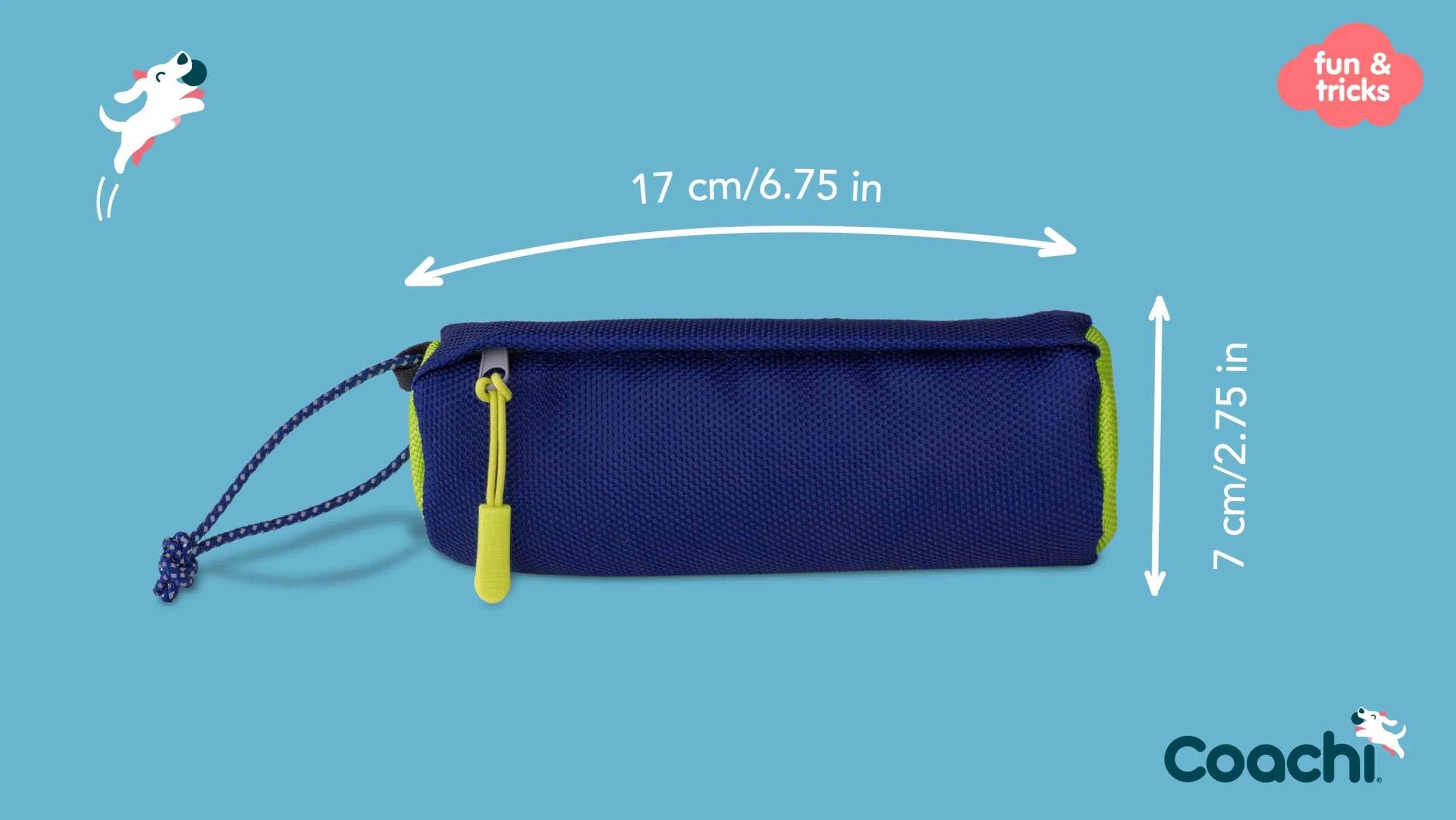 Coachi Fetch & Reward Navy & Lime - Image 4