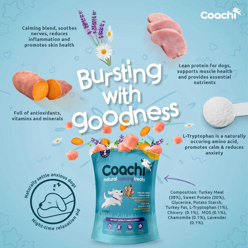Coachi Natural Calming Treats Turkey - Image 2