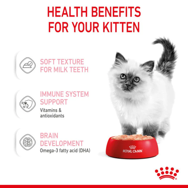 ROYAL CANIN FELINE HEALTH NUTRITION WET KITTEN Loaf in sauce - Image 3