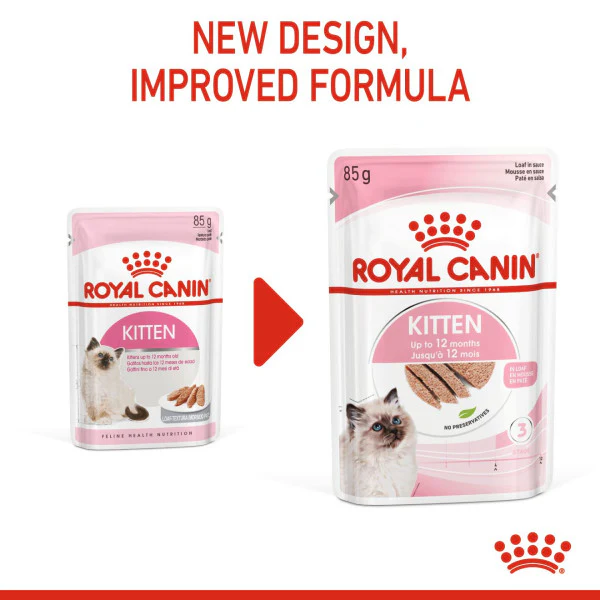 ROYAL CANIN FELINE HEALTH NUTRITION WET KITTEN Loaf in sauce - Image 7