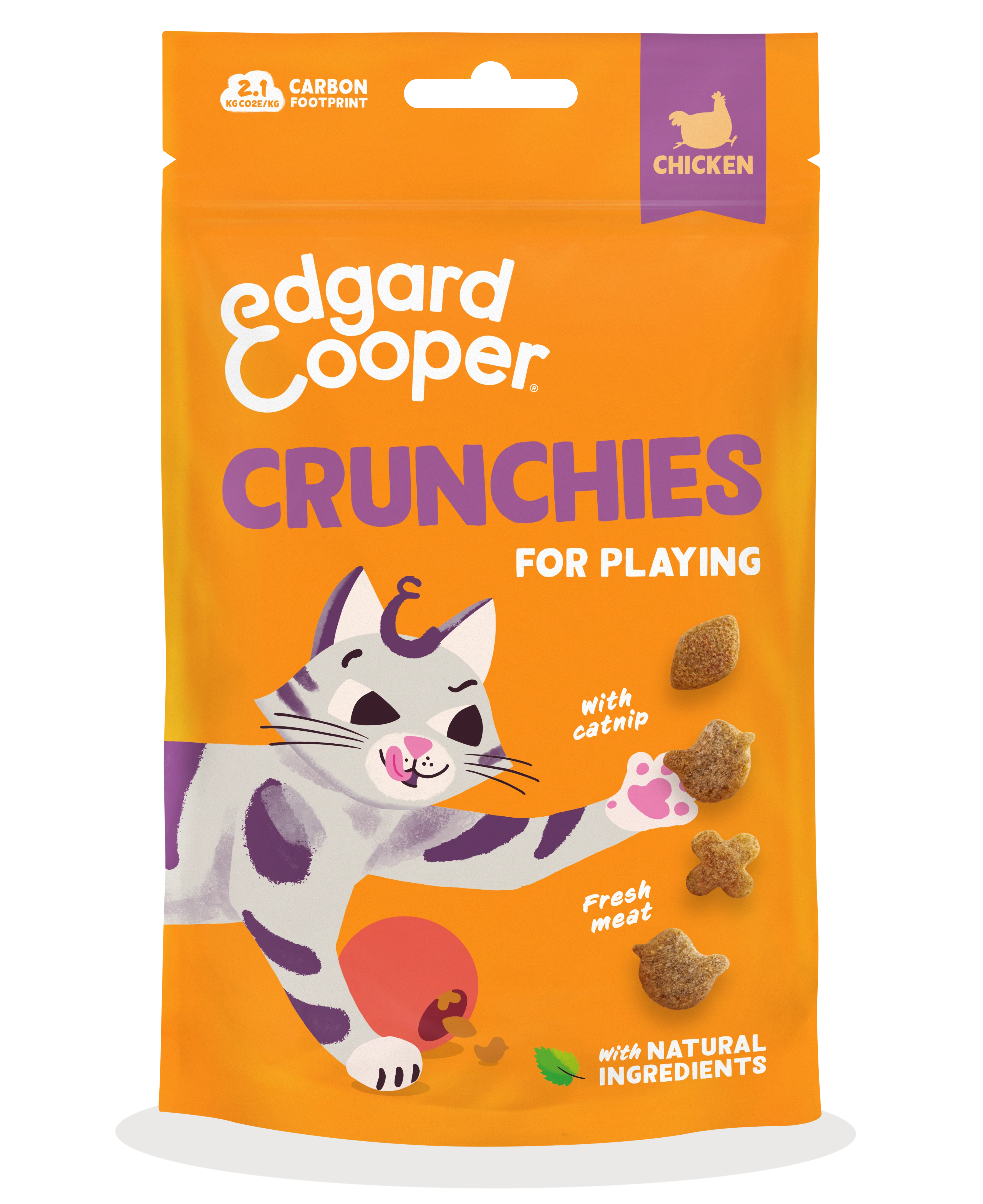 Edgard & Cooper Cat Chicken Crunchies 50g