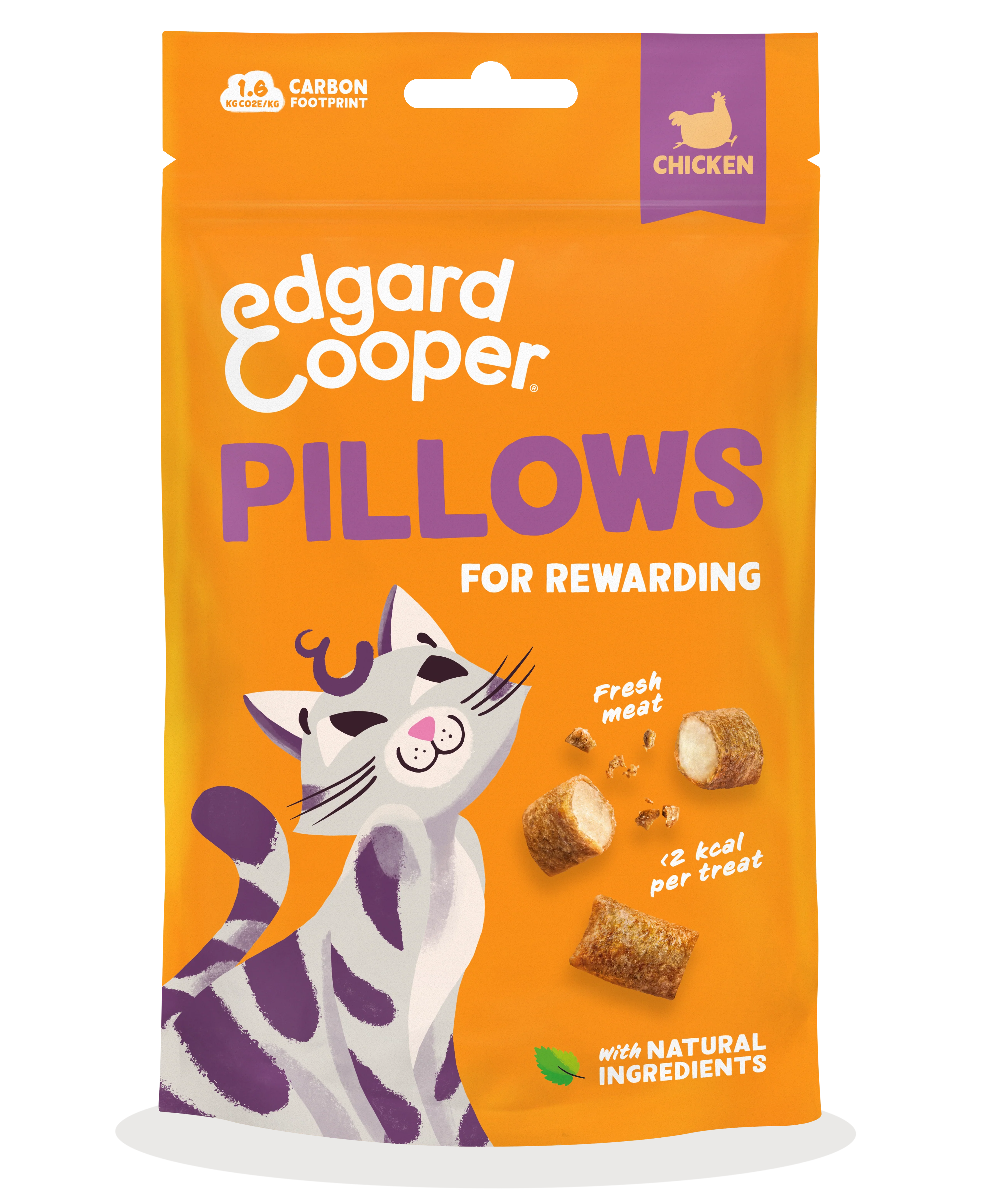 Edgard & Cooper Cat Chicken Pillows 60g
