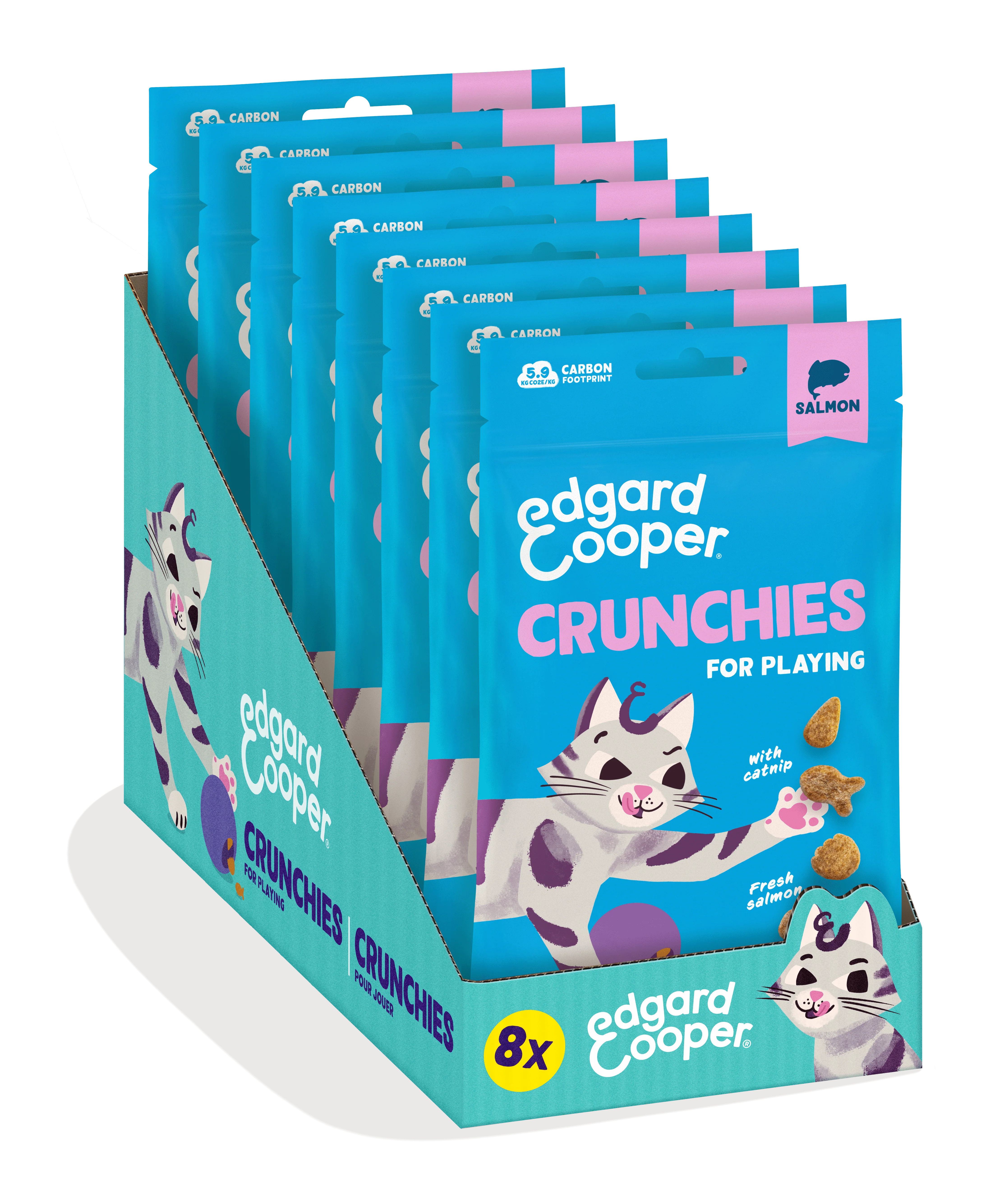 Edgard & Cooper Cat Salmon Crunchies 50g - Image 5