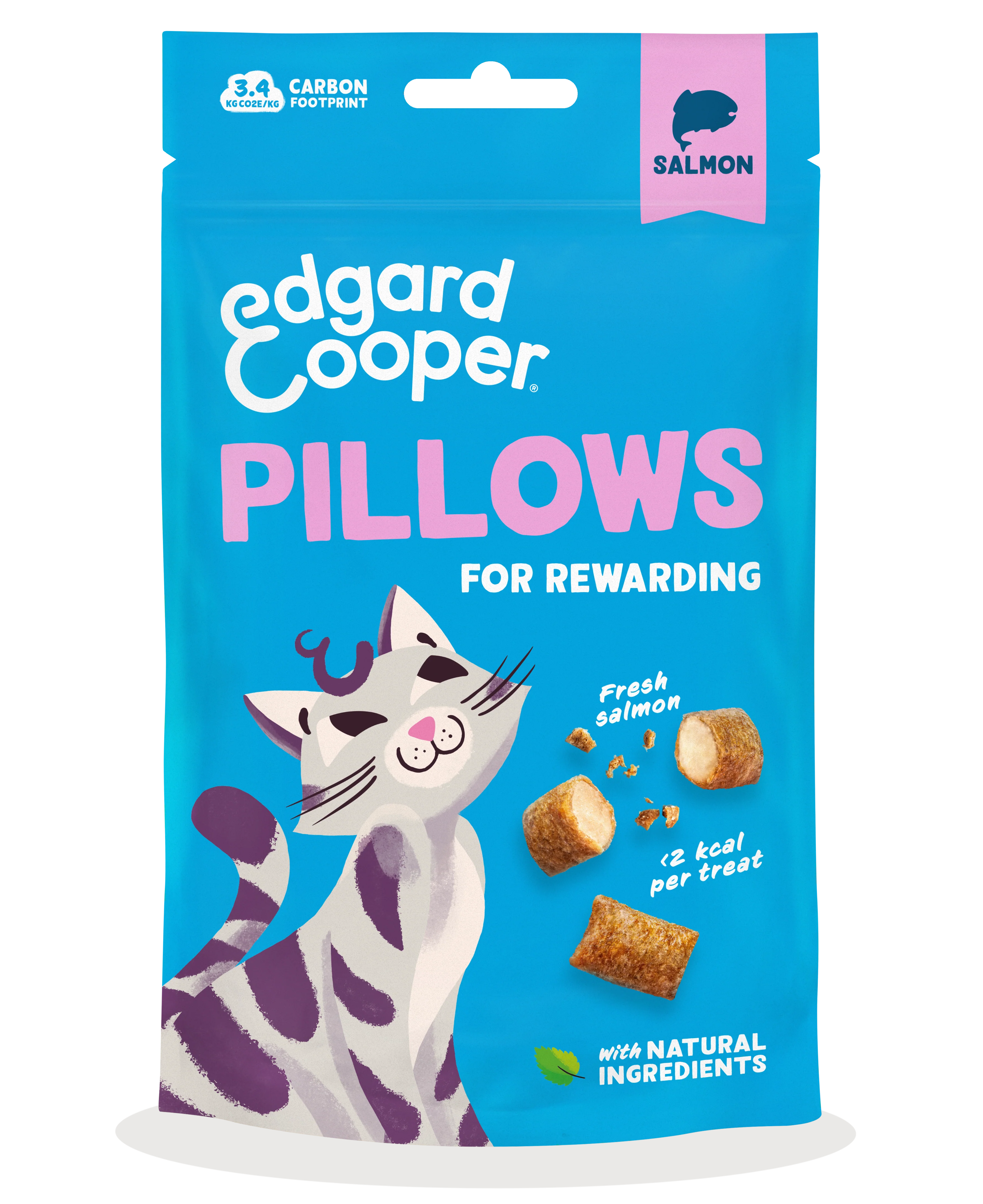 Edgard & Cooper Cat Salmon Pillows 60g
