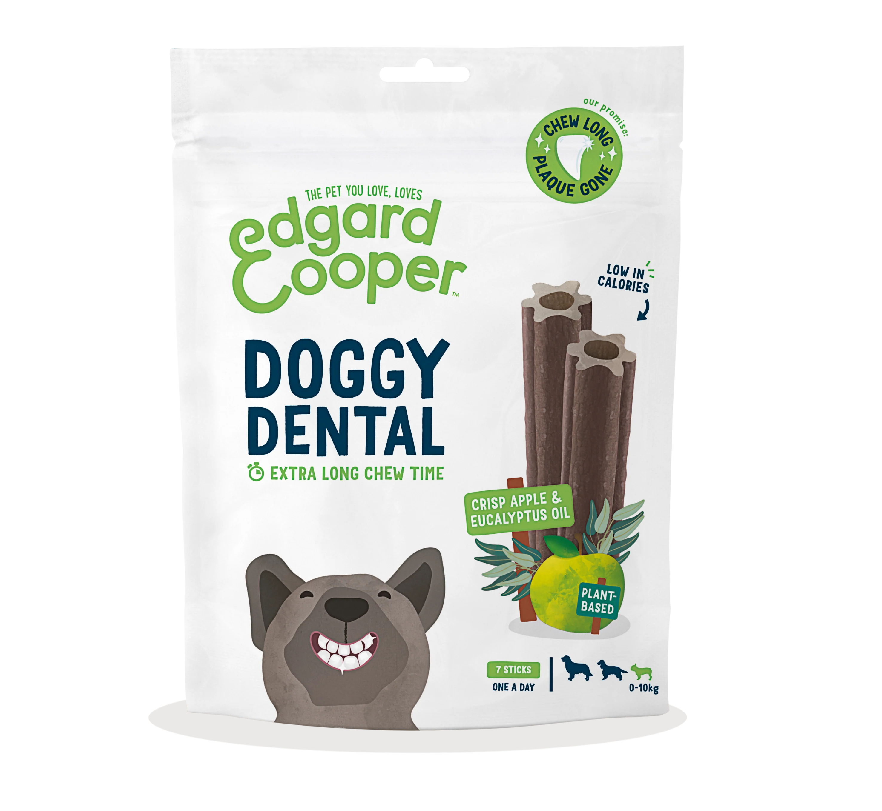 Edgard & Cooper Dog Dental Chews Apple & Eucalyptus