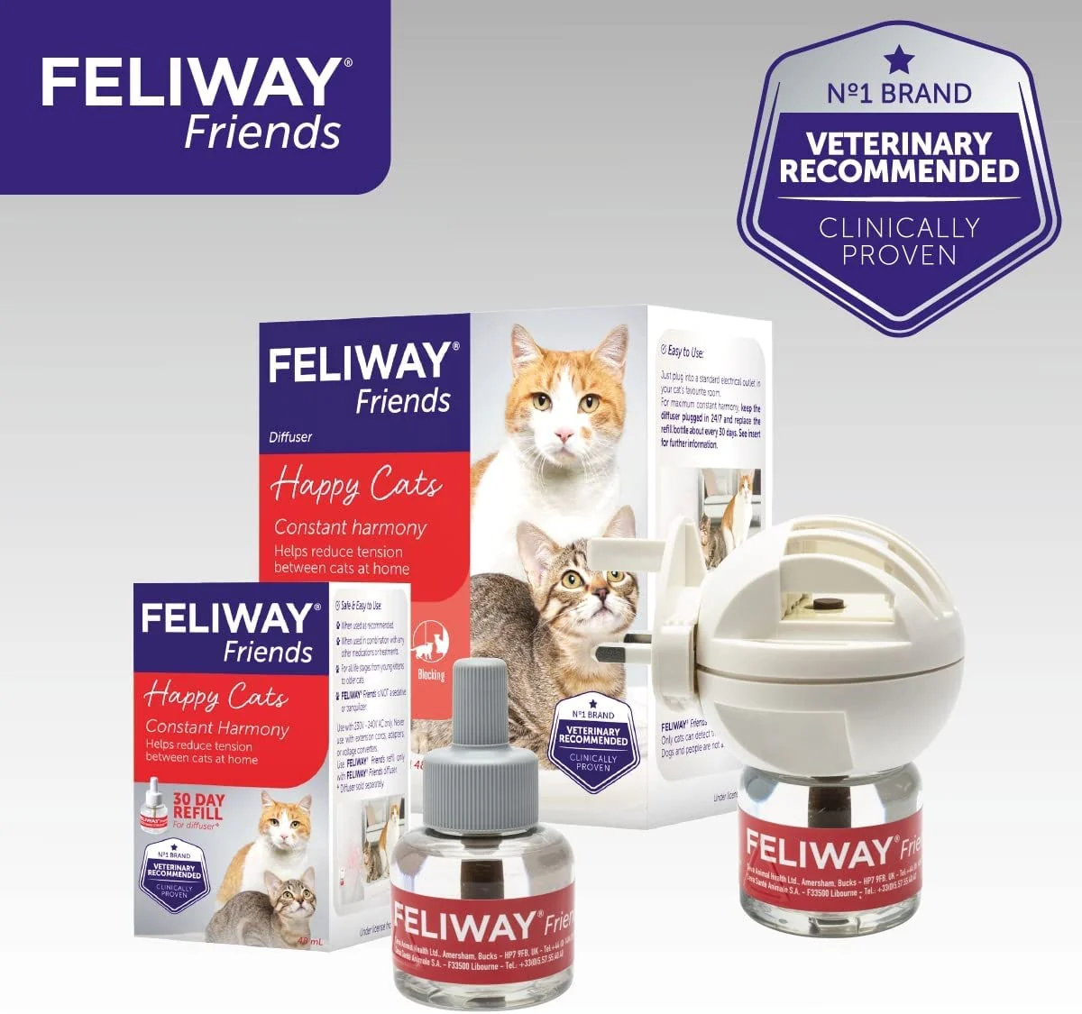 Feliway Friends Diffuser & Refill - Image 7