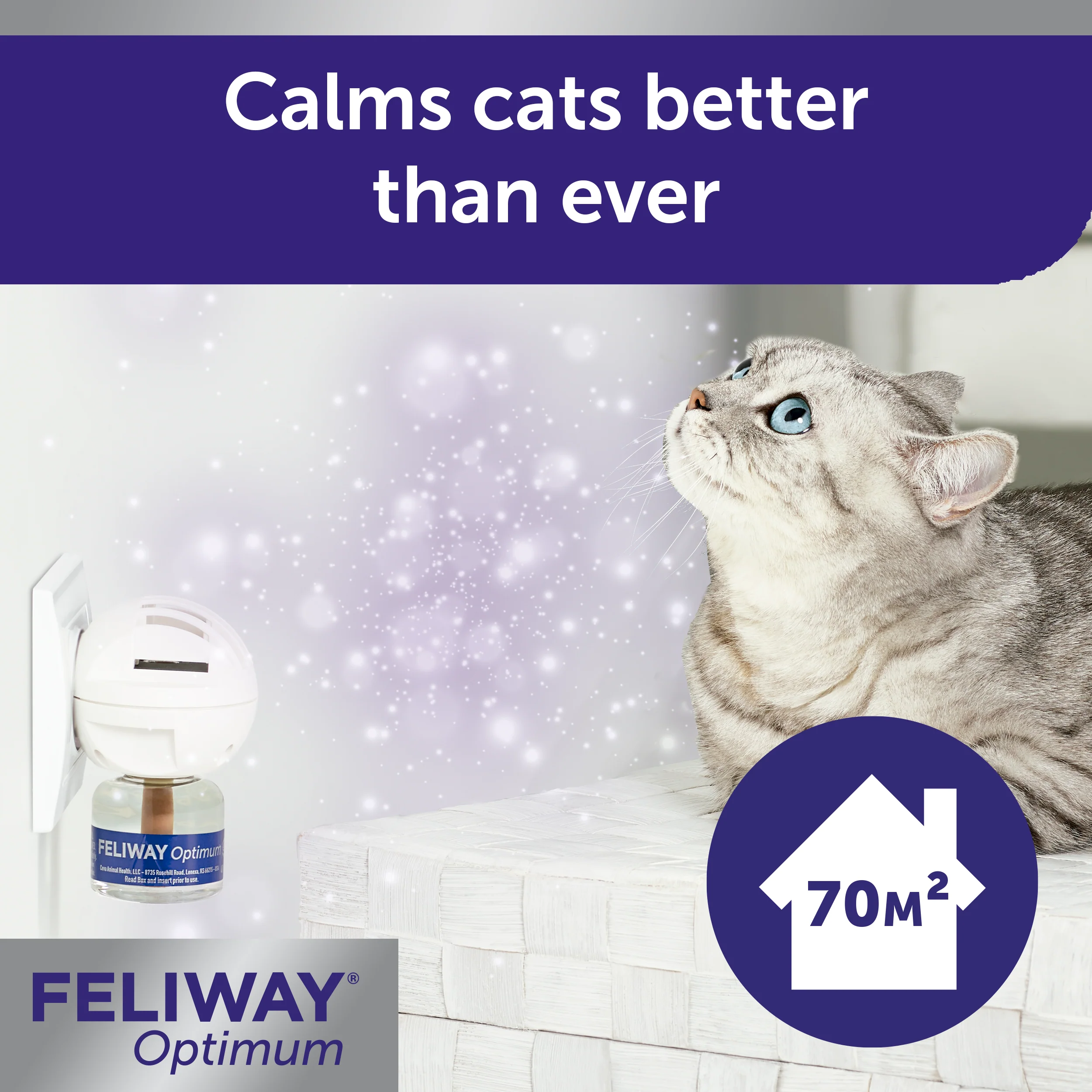 Feliway Optimum 30-Day Refill for Diffuser - Image 3