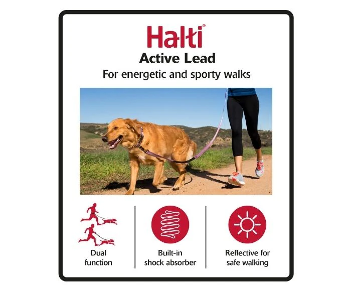 Halti Active Dog Lead Red Small - Image 6