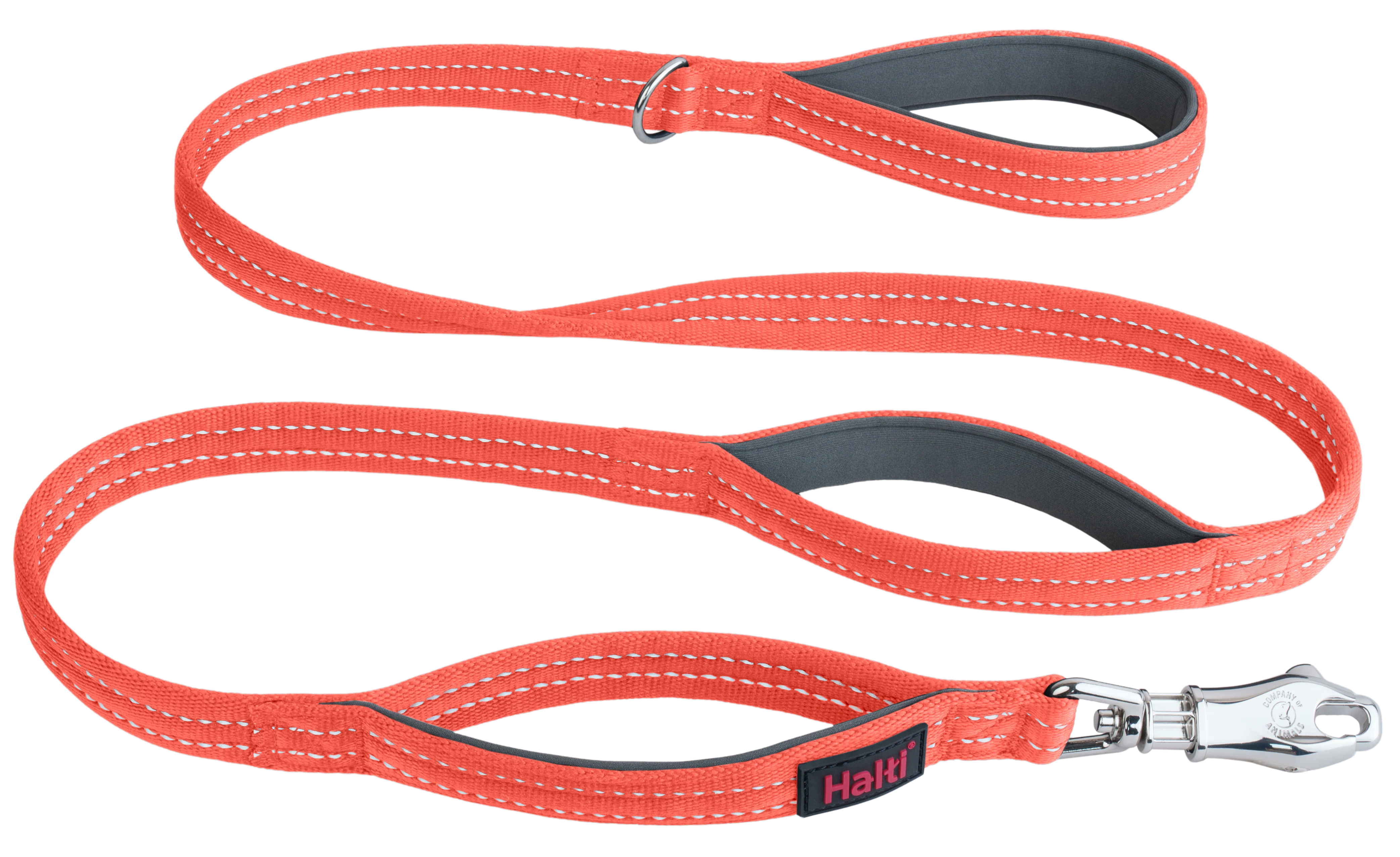 Halti BRIG Safety Lead Neon Coral Large