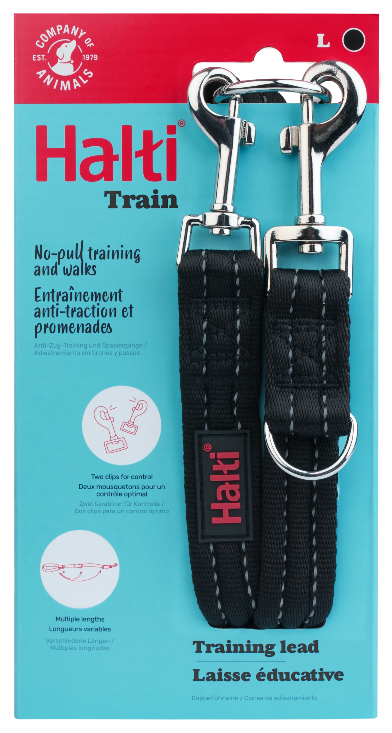 Halti Training Dog Lead (2 sizes/ 2 colours) - Image 7