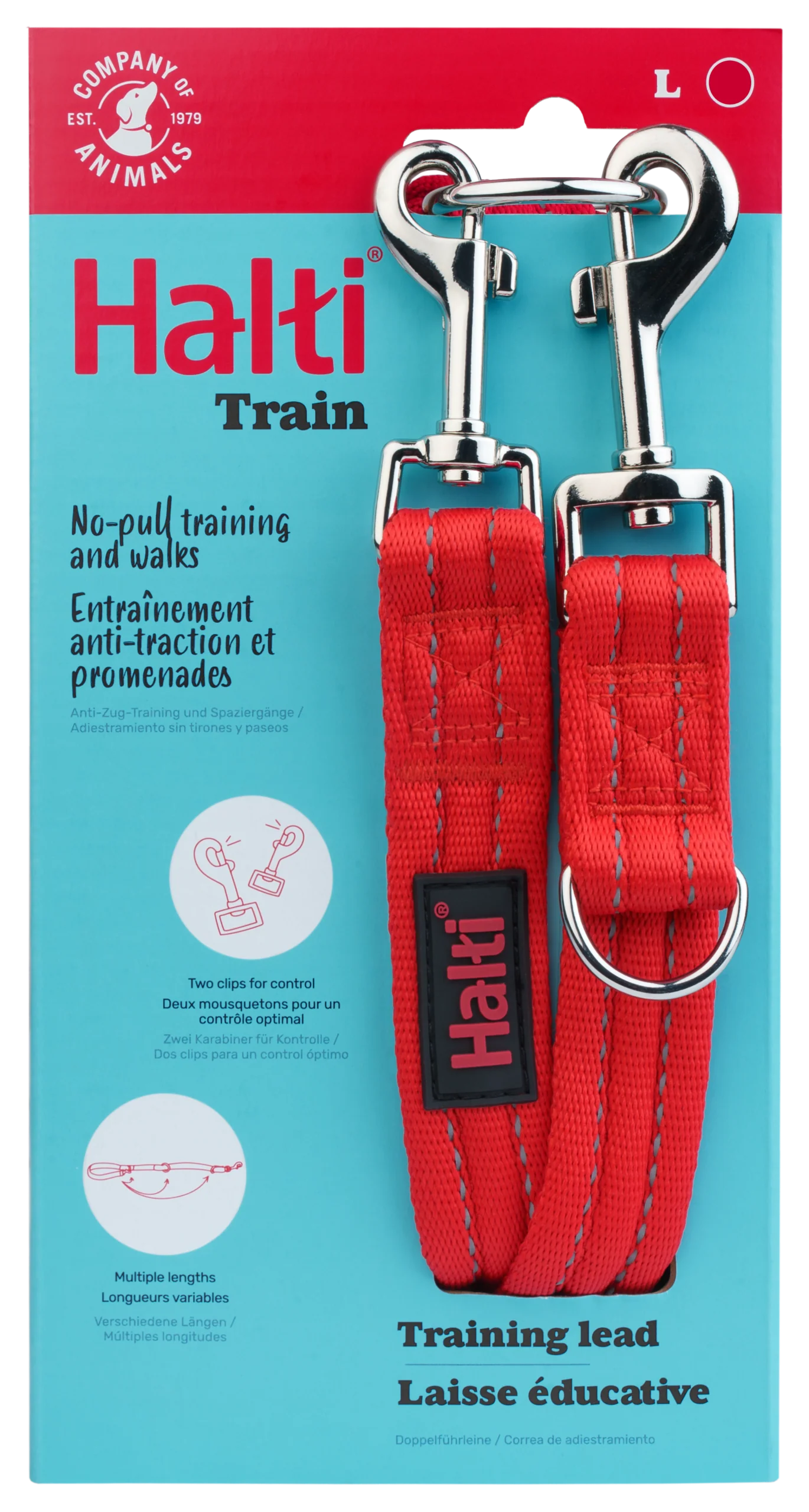 Halti Training Dog Lead (2 sizes/ 2 colours) - Image 9
