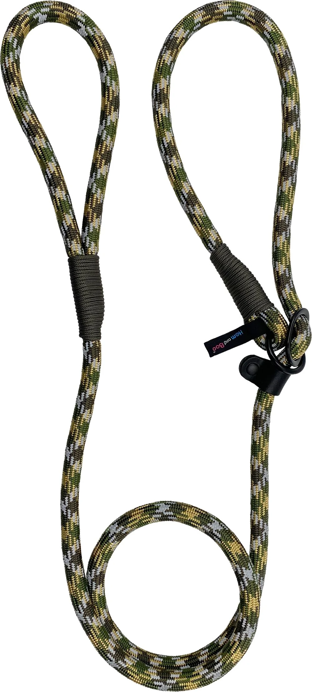 Hem and Boo High Performance Rope Slip Lead 150cm (5 colours) - Image 2
