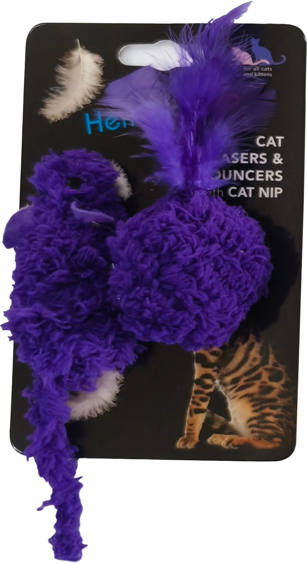 Hem and Boo Mouse and Ball Cat Toy - Image 3