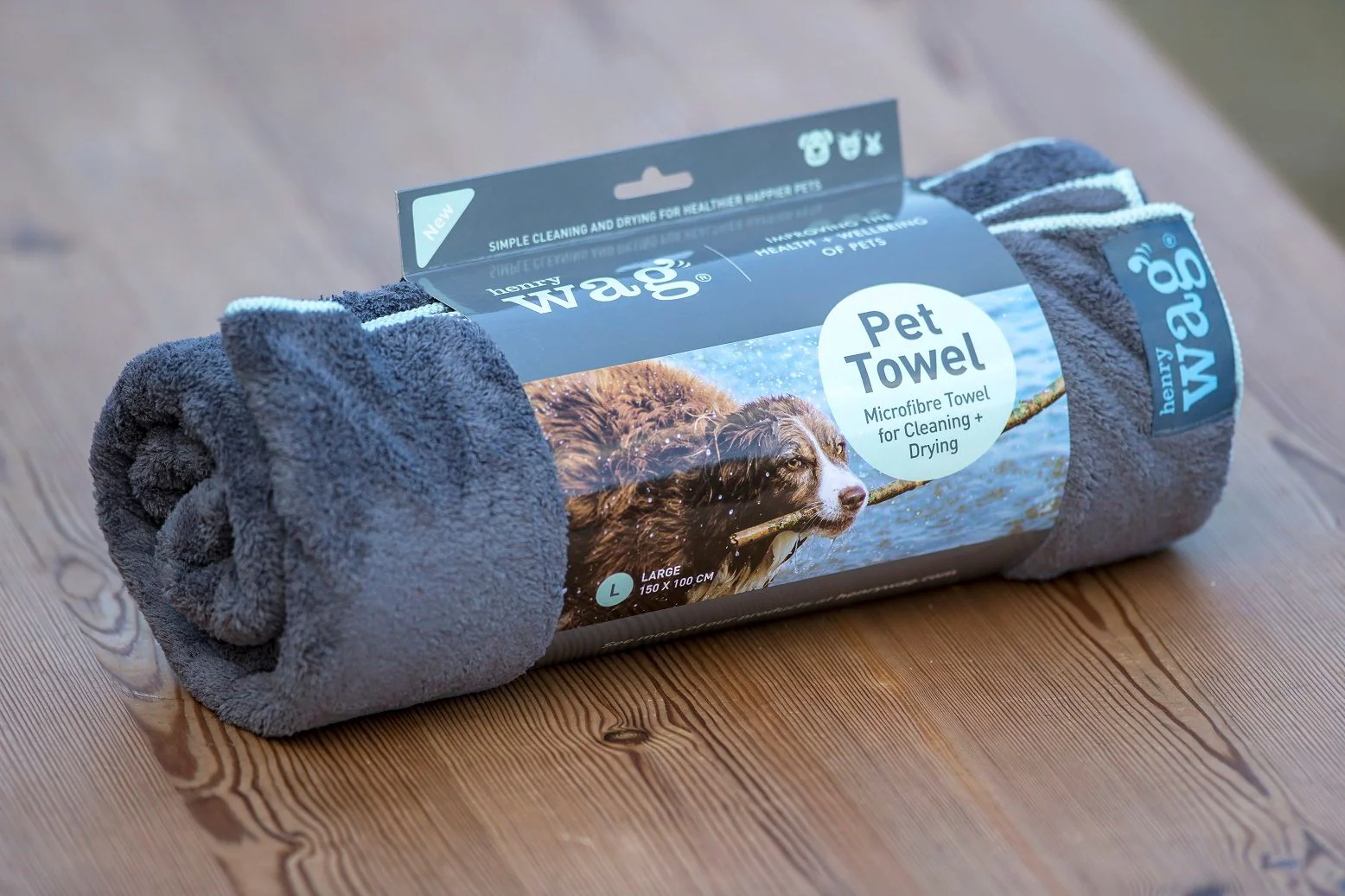 Henry Wag Microfibre Cleaning Towel - Image 3