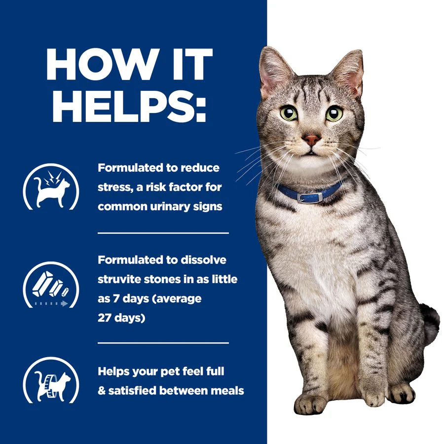 Hill's™ Prescription Diet™ c/d™ Multicare Stress + Metabolic Wet Cat Food with Chicken Pouch - Image 4