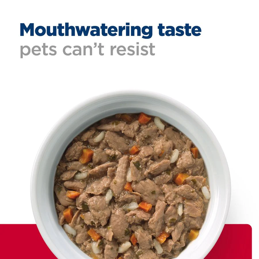 Hill's™ Prescription Diet™ c/d™ Multicare Stress Urinary Care Stew Cat Food with Chicken & added Vegetables can - Image 2
