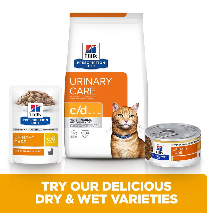 Hill's™ Prescription Diet™ c/d Multicare Urinary Care Stew Cat Food with Chicken & added Vegetables - Image 3