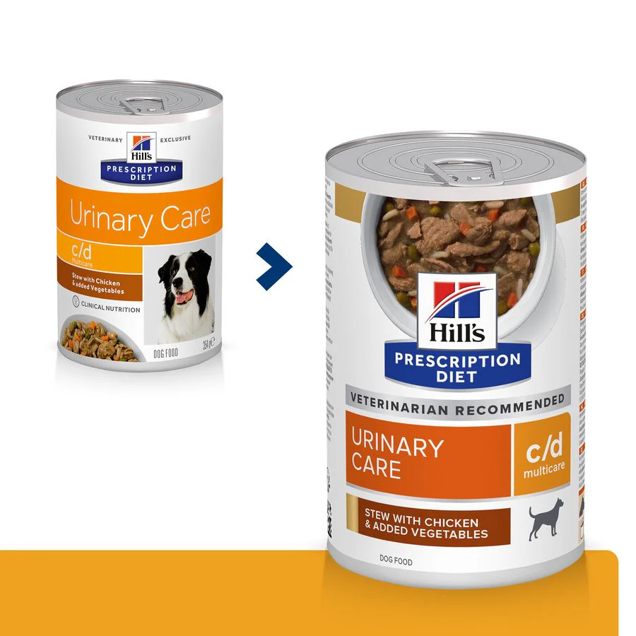 Hill's™ Prescription Diet™ c/d Multicare Urinary Care Stew Dog Food with Chicken & added Vegetables - Image 4