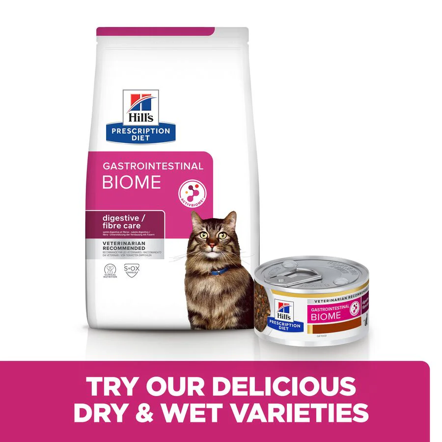 Hill's™ Prescription Diet™ Gastrointestinal Biome Digestive Care Stew Cat Food with Chicken and added Vegetables - Image 3