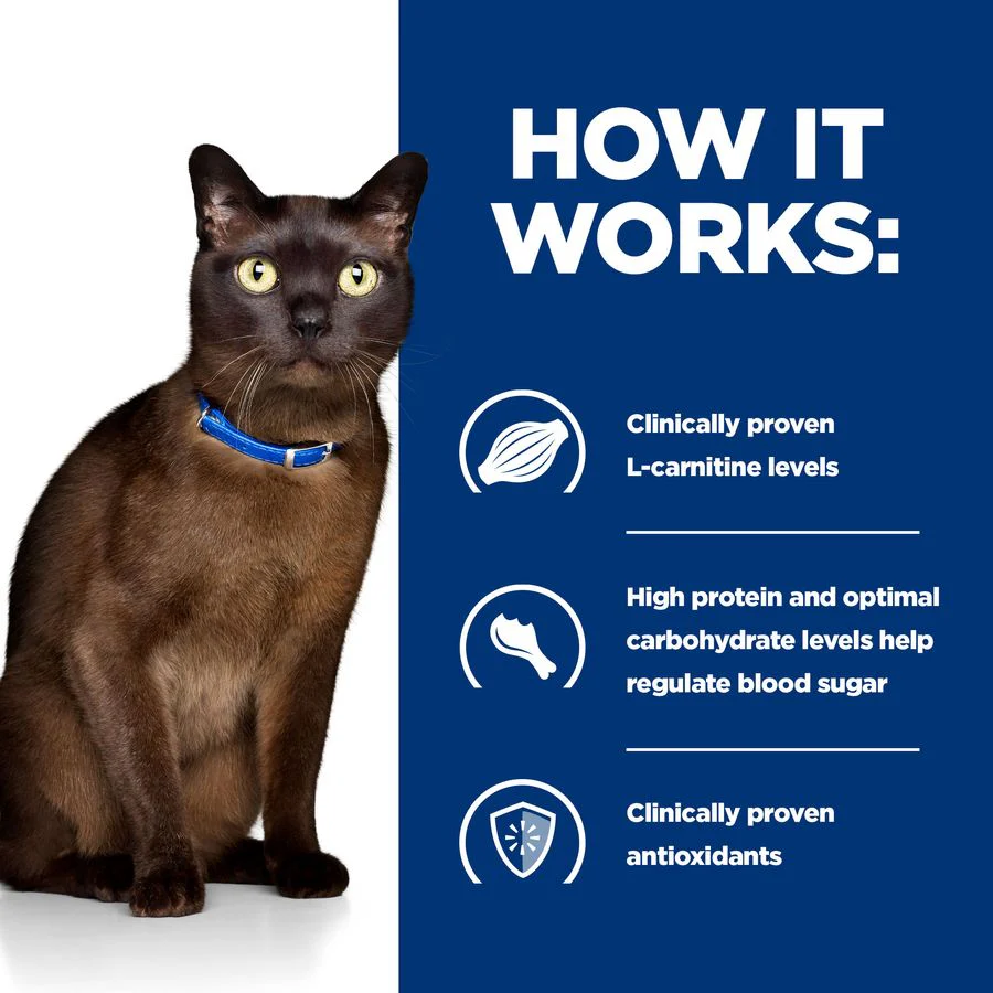 Hill's™ Prescription Diet™ m/d™ Diabetes Care Wet Cat Food with Chicken - Image 4