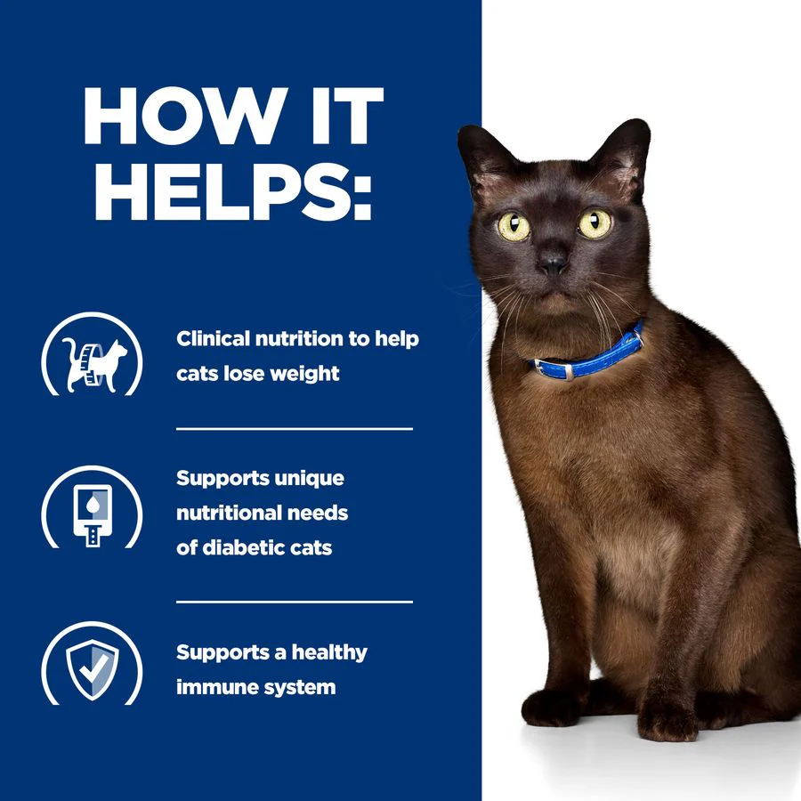 Hill's™ Prescription Diet™ m/d™ Diabetes Care Wet Cat Food with Chicken - Image 5