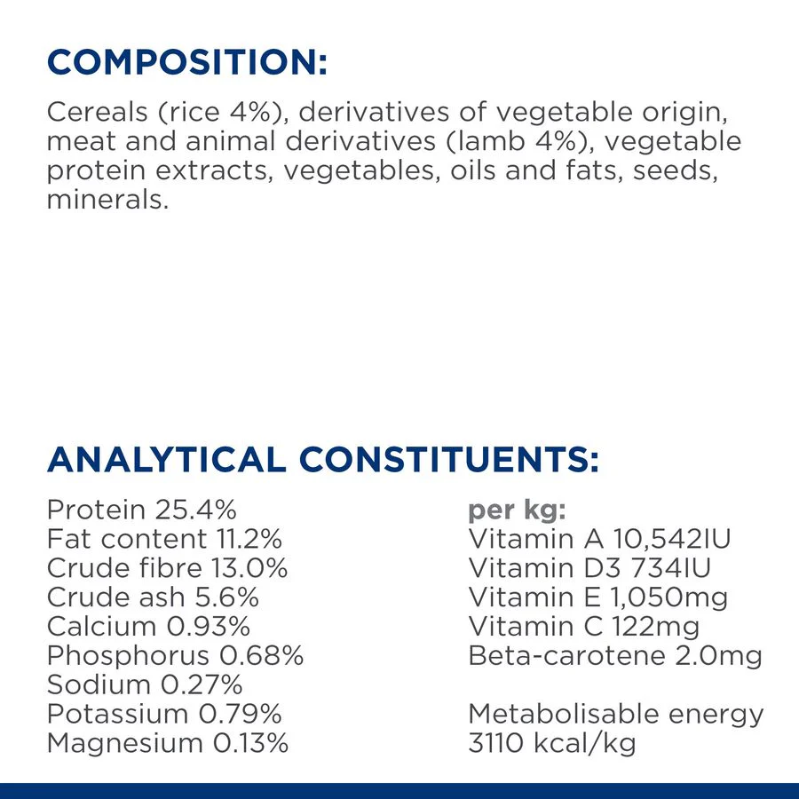 Hill's™ Prescription Diet™ Metabolic Weight Management Dry Dog Food with Lamb and Rice - Image 7