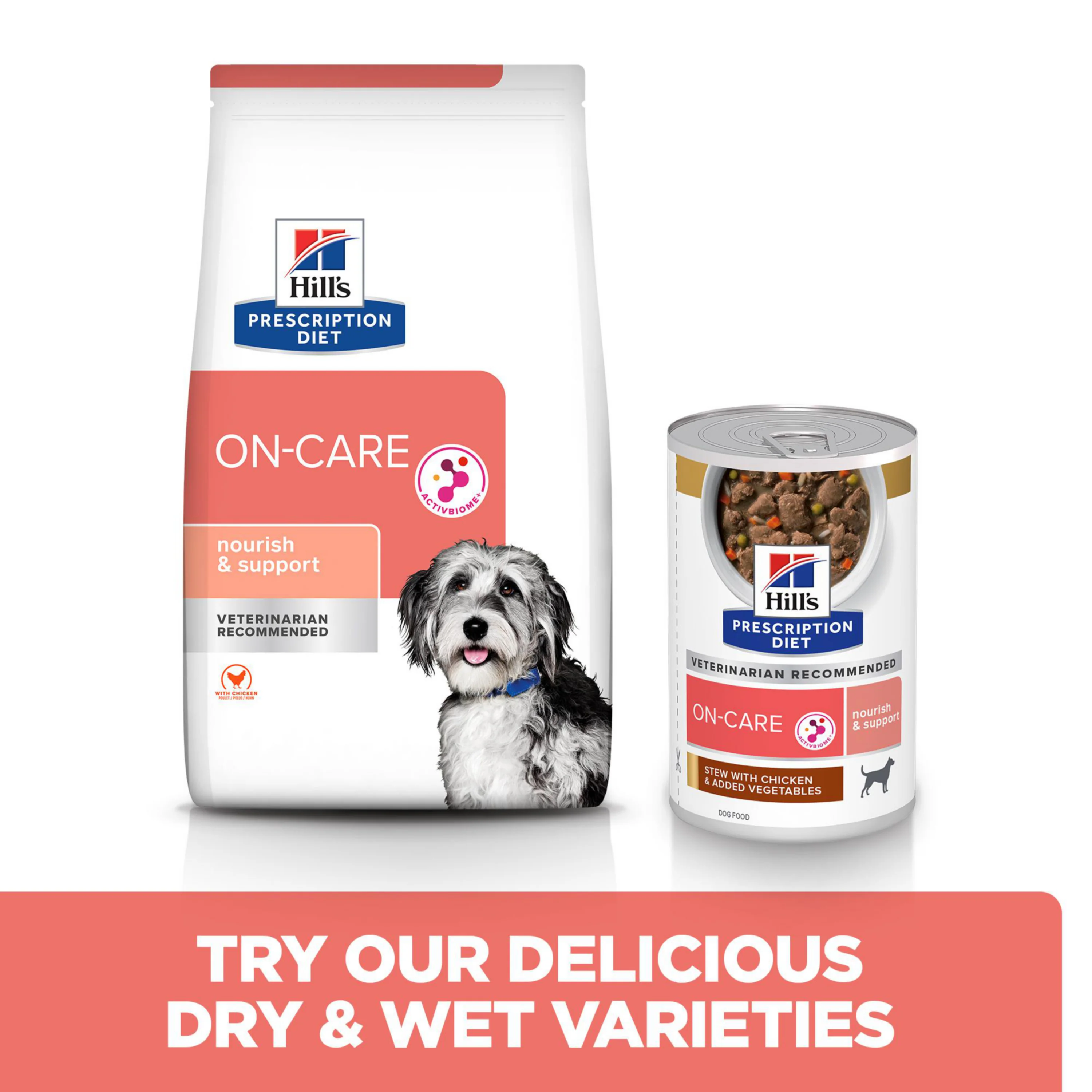 Hill's™ Prescription Diet™ ON-CARE Stew for Dogs with Chicken & added Vegetables - Image 2