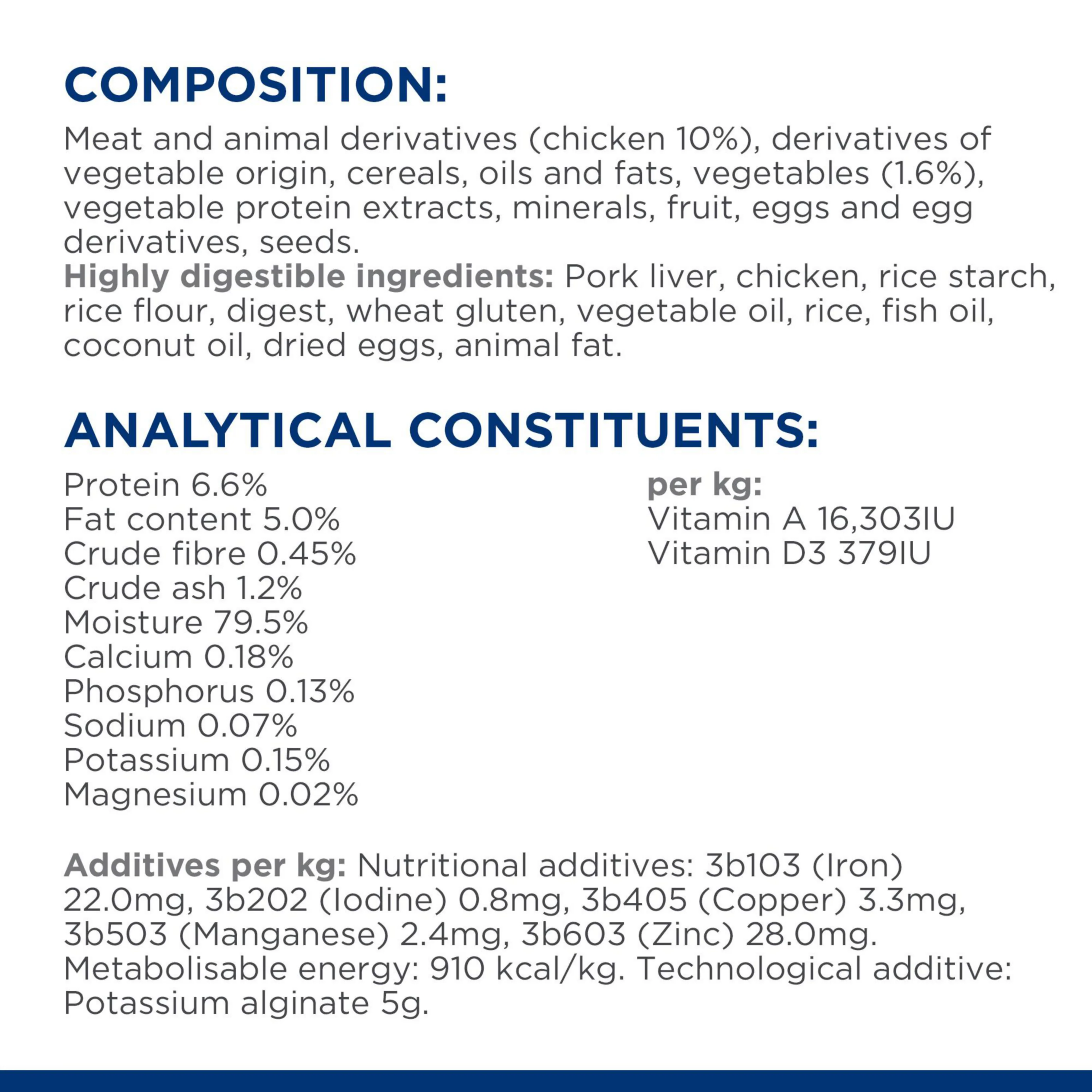 Hill's™ Prescription Diet™ ON-CARE Stew for Dogs with Chicken & added Vegetables - Image 8