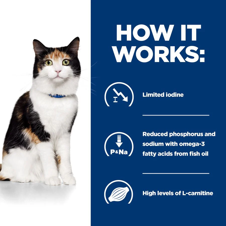 Hill's™ Prescription Diet™ Thyroid Care y/d™ Cat Food with Chicken - Image 5