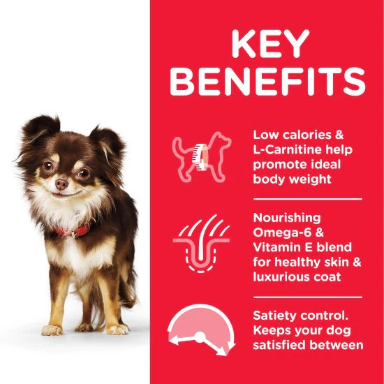 Hill'sâ„¢ Science Plan Adult Light Small & Mini Dry Dog Food Chicken Flavour 1.5kg - Image 3