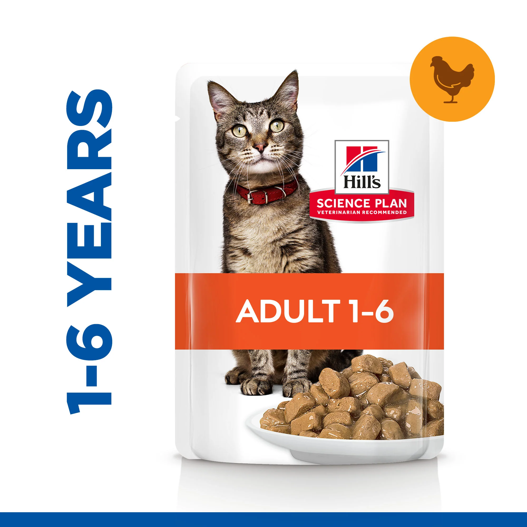 Hill'sâ„¢ Science Plan Adult Wet Cat Chicken